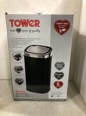 TOWER 58 LITRE AUTOMATIC SENSOR BIN RRP- £94.99