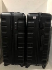 2 X JOHN LEWIS ANYDAY TRAVEL CASES BACK HARDSHELL MEDIUM/LARGE SPINNERS