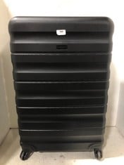 JOHN LEWIS ANYDAY TRAVEL CASE BLACK HARDSHELL MEDIUM/LARGE SPINNER