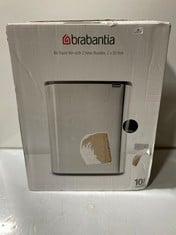 BRABANTIA BO TOUCH BIN WITH 2 INNER BUCKETS 2 X 30 LITRE MATT BLACK RRP- £153.99