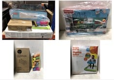 4 X ASSORTED KIDS TOYS TO INCLUDE FISHER-PRICE MIX & LEARN DJ TABLE