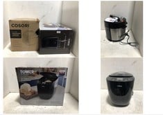 TOWER FAST BAKE 2LB DIGITAL BREAD MAKER TO INCLUDE COSORI 5.7L PRESSURE COOKER MODEL NO-CMC-CO601-SUK