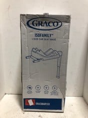 GRACO ISOFAMILY I-SIZE CAR SEAT BASE RRP- £99.99