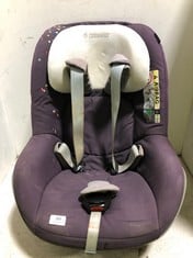 MAXI-COSI 2 WAY PEARL I-SIZE CAR SEAT DARK PURPLE RRP- £129