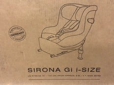 CYBEX GOLD SIRONA GI I-SIZE CAR SEAT RRP- £219