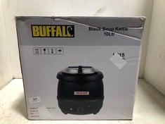 BUFFALO BLACK SOUP KETTLE 10LTR L715