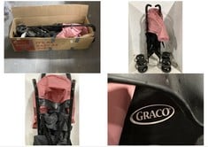 GRACO BABY STROLLER/PUSHCHAIR PINK/BLACK