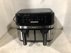 EMTRONICS 9 LITRE DOUBLE BASKET AIR FRYER EMAFDD9LSL