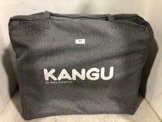 KANGU BY BABY ELEGANCE FOLDABLE CRIB GREY RRP- £119