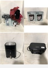 4 X ASSORTED KITCHEN ITEMS TO INCLUDE TEFAL EASY FRY & GRILL AIR FRYER