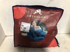 DREAMLAND SNUGGLE UP WARMING THROW LARGE SIZE 120 X 160CM