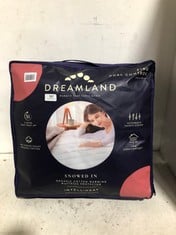 DREAMLAND SNOWED IN ORGANIC COTTON WARMING MATTRESS PROTECTOR KING DUAL CONTROL 200 X 150CM