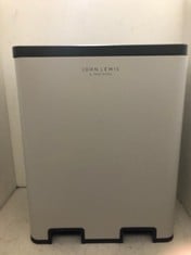 JOHN LEWIS 60L 2 SECTION RECYCLER BIN GREY RRP- £100