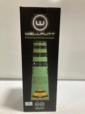 WELLPUTT GOLF TRAINING PUTTING MAT 10FT 3M NEW DESIGN RRP- £129