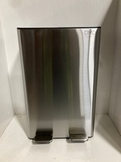 DMD COLLECTIVE DOUBLE RECYCLING BIN 2 X 30L STAINLESS STEEL