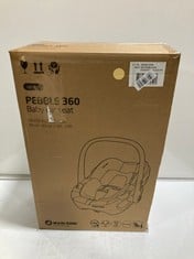 MAXI-COSI PEBBLE 360 BABY CAR SEAT 0M-15M RRP- £210