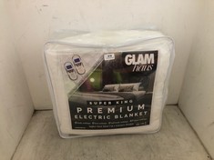 GLAMHAUS SUPER KING SIZE PREMIUM ELECTRIC BLANKET RRP- £99.99