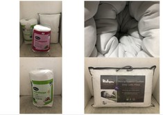 3 X ASSORTED BEDDING TO INCLUDE SILENTNIGHT ANTI-ALLERGY DOUBLE DUVET 10.5TOG