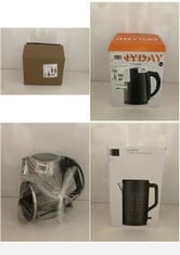 4 X ASSORTED JOHN LEWIS KITCHEN SMALL APPLIANCES TO INCLUDE ANYDAY KETTLE 1.7L