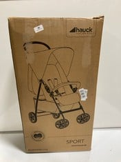 HAUCK SPORT BABY STROLLER/PUSHCHAIR BLUE