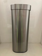 JOHN LEWIS TOUCH TOP 40L BIN STAINLESS STEEL