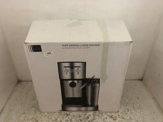 JOHN LEWIS PUMP ESPRESSO COFFEE MACHINE