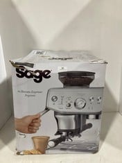 SAGE THE BARISTA EXPRESS IMPRESS BEAN TO CUP COFFEE MACHINE RRP- £729