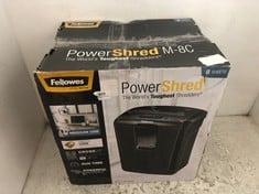 FELLOWES POWERSHRED 8 SHEETS SHREDDER M-8C