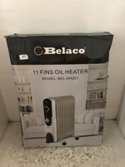 BELACO 11 FINS OIL HEATER MODEL NO-BEL-OH221