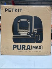 PETKIT PURA MAX SELF-CLEANING CAT LITTER BOX RRP- £599