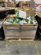 PALLET OF ASSORTED FOOD TO INCLUDE WALKERS SALT AND VINEGAR 6 X 25G PACK OF CRISP - BBE: 10/2024 (ZONE 2) (KERBSIDE PALLET DELIVERY)