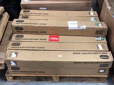 PALLET OF ADDIS 40M 4 ARM ROTARY CLOTHES AIRER (ZONE 3) (KERBSIDE PALLET DELIVERY)