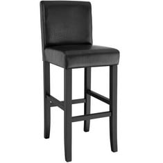 5 X TECTAKE BREAKFAST BAR STOOL MADE OF ARTIFICIAL LEATHER - TOTAL LOT RRP £510 (ZONE 4)