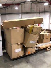 PALLET OF ASSORTED ITEMS TO INCLUDE ARMACELL ARMAFLEX CLASS O FOAM PIPE INSULATION - MODEL NO. AF-CO-13X012/E-15 (ZONE 5) (KERBSIDE PALLET DELIVERY)