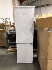 INDESIT FREESTANDING INTEGRATED 70/30 FRIDGE FREEZER - MODEL NO. IB7030A1DUK1 - RRP £500 (ZONE 5)