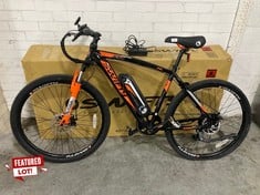 SWIFTY AT650 ALL TERRAIN ELECTRIC BIKE IN BLACK / ORANGE - RRP £799 (ZONE 1)