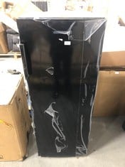 COOKOLOGY FREESTANDING TALL FRIDGE IN BLACK (ZONE 7)