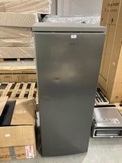 COOKOLOGY FREESTANDING TALL LARDER FRIDGE IN INOX - MODEL NO. CTFR240IX - RRP £280 (ZONE 7)