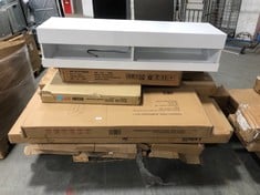 PALLET OF ASSORTED FURNITURE / PARTS TO INCLUDE PHOENIX 3 DRAWER 2 DOOR WARDROBE - PRODUCT CODE. ROBPHO2GY (BOX 1, PART ONLY) (ZONE 6) (KERBSIDE PALLET DELIVERY)