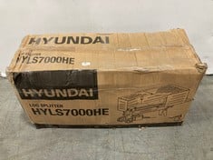 HYUNDAI 7 TONNE ELECTRIC LOG SPLITTER - MODEL NO. HYLS7000HE - RRP £365 (ZONE 1)