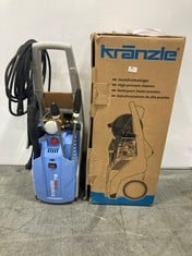 KRANZLE HIGH PRESSURE WASHER - MODEL NO. K2195TS (ZONE 1)