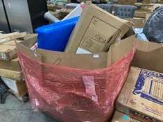 PALLET OF ASSORTED ITEMS TO INCLUDE VIDA DESIGNS ARLINGTON SMALL RADIATOR COVER (ZONE 7) (KERBSIDE PALLET DELIVERY)