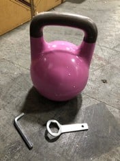 12-32KG ADJUSTABLE COMPETITION STYLE KETTLEBELL - MODEL NO. KETT-000026 - RRP £270 (ZONE 7)