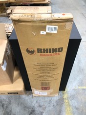 RHINO RACKING COMPLETE 5 TIER RACK - MODEL NO. RR13 TO INCLUDE 3 DRAWER METAL FILING CABINET (ZONE 7)