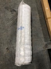 KING SIZE ROLLED SPRING MATTRESS IN WHITE (ZONE 7)