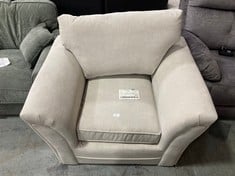 DURY ARMCHAIR IN NATURAL FABRIC - RRP £399 (ZONE 1)