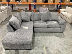 AMALFI SCATTERBACK LEFT HAND FACING CORNER SOFA WITH CHAISE - RRP £949 (ZONE 1)