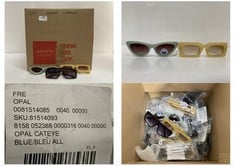 25 X ASSORTED SUNGLASSES TO INCLUDE WEST BROADWAY SQUARE SUNGLASSES TAUPE - TOTAL RRP £239