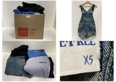 30 X ASSORTED XS ADULT CLOTHING ITEMS TO INCLUDE CLEAN SLATE KNIT LONG SLEEVE TOP BLUE - SIZE XS