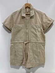 5 X RHODES CHINO COVERALL TAUPE - SIZE XS - TOTAL RRP £590